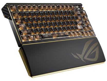 ASUS ROG Azoth Extreme Edition 20 RGB Wireless Mechanical Keyboard, Snow Switch
