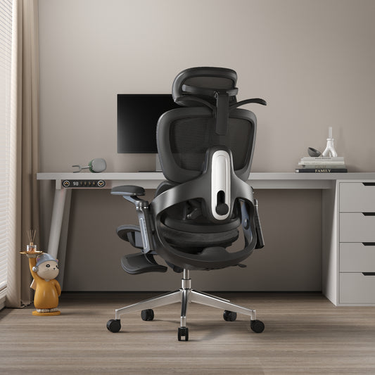 Aerlume Sylph Ergonomic Office Chair Black