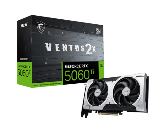 MSI GeForce RTX 5060 Ti 8G Ventus 2X Plus