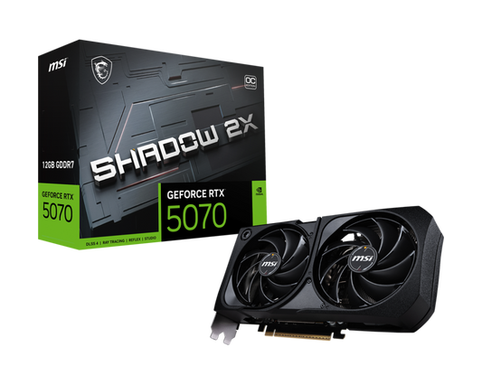 MSI GeForce RTX 5070 12G Shaodw 2X OC