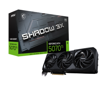 MSI GeForce RTX 5070 Ti 16G Shadow 3X OC
