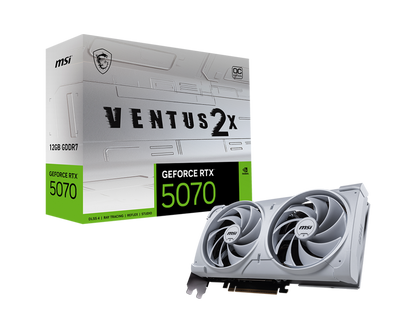MSI GeForce RTX 5070 12G Ventus 2X White OC