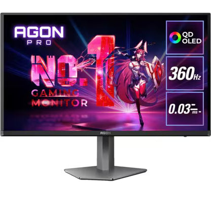 AOC AGON PRO AG276QSD 26.5inch 360Hz QHD QD-OLED Gaming Monitor