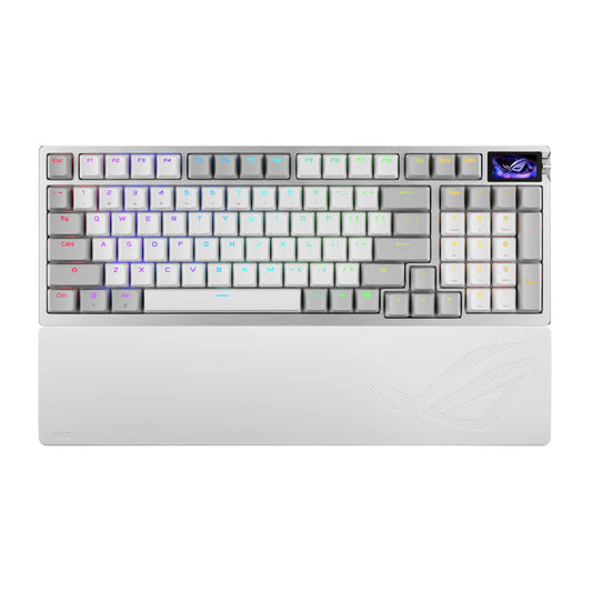 ASUS ROG Azoth 96 HE RGB Wireless Mechanical Keyboard, ROG HFX V2 Magnetic Switch