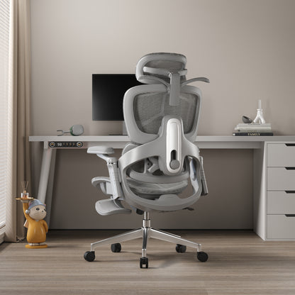Aerlume Sylph Ergonomic Office Chair Grey