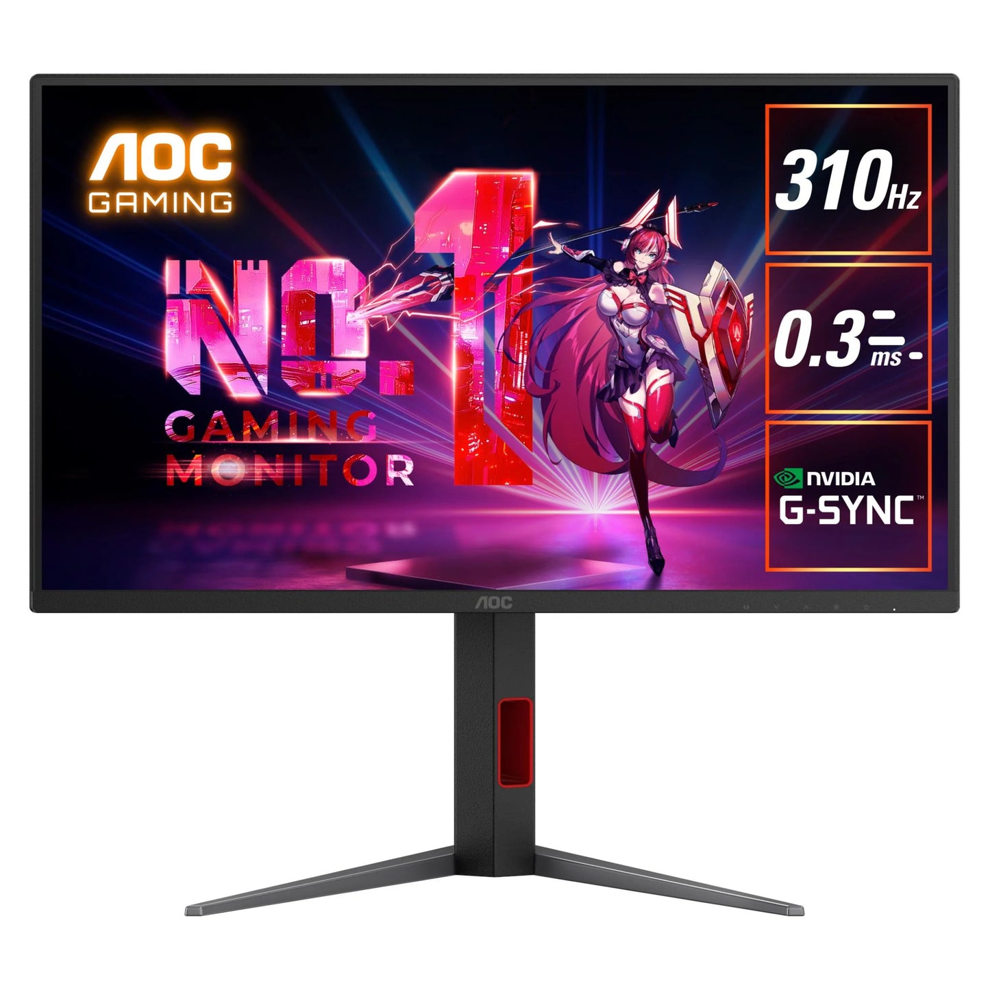 AOC 25G4S 24.5in FHD 310Hz Fast IPS Gaming Monitor
