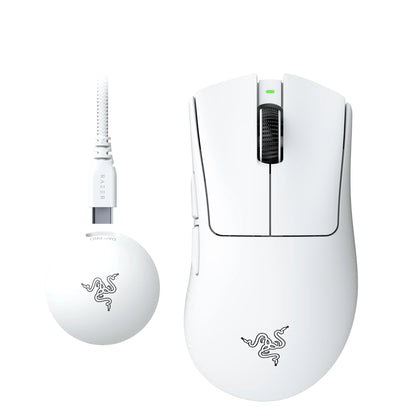 Razer DeathAdder V4 Pro Sports Wireless Gaming Mouse - White