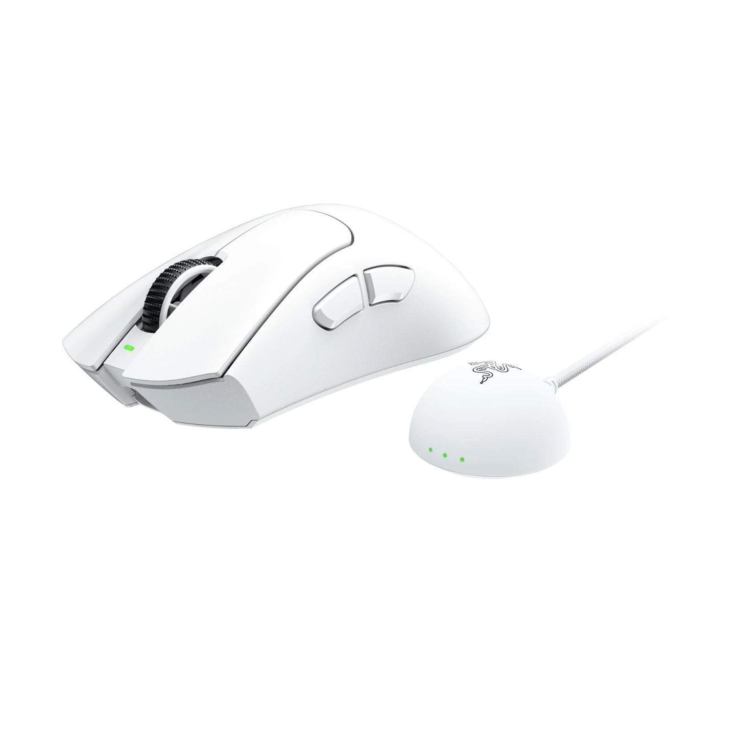 Razer DeathAdder V4 Pro Sports Wireless Gaming Mouse - White