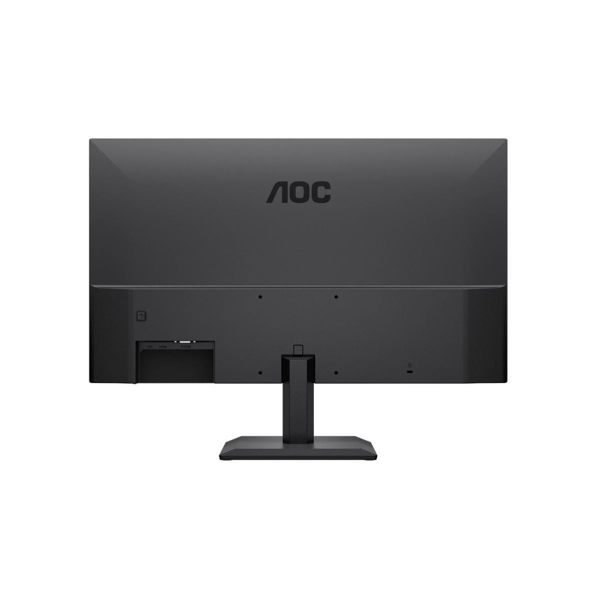 AOC 25B40HM 24.5 Inch FHD VA 100Hz AdaptiveSync Monitor - rear view showing the stand and ports