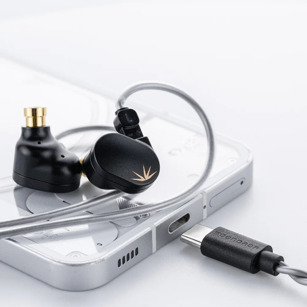 MOONDROP CHU II DSP USB-C Wired IEM In-Ear Monitor Headphones