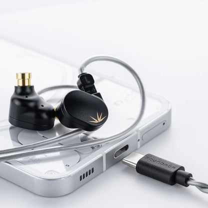 MOONDROP CHU II DSP USB-C Wired IEM In-Ear Monitor Headphones