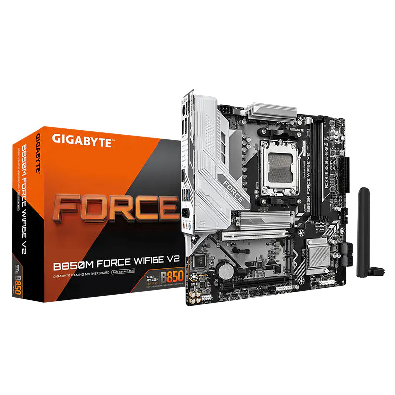 Gigabyte B850M Force WIFI6E V2 AM5 Micro-ATX Motherboard