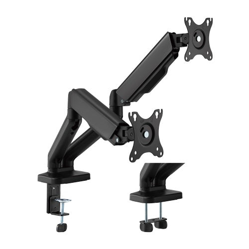 Brateck Spring-Assisted Dual Monitor Arm Black