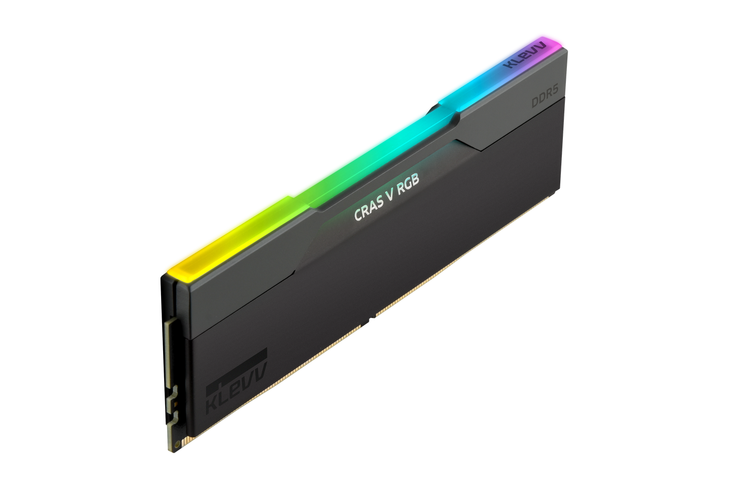 Klevv CRAS V RGB 64GB (2 x 32GB) DDR5 6000MHz CL30 Desktop Memory Black