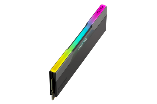 Klevv CRAS V RGB 32GB (2 x 16GB) DDR5 6000MHz CL28 Desktop Memory Black
