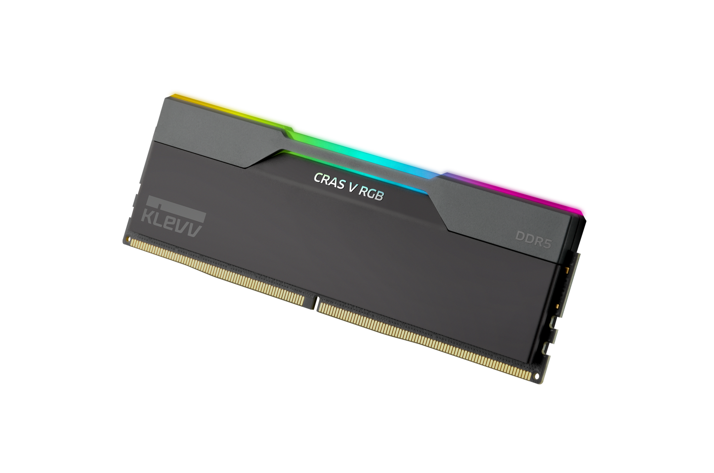 Klevv CRAS V RGB 64GB (2 x 32GB) DDR5 6000MHz CL30 Desktop Memory Black