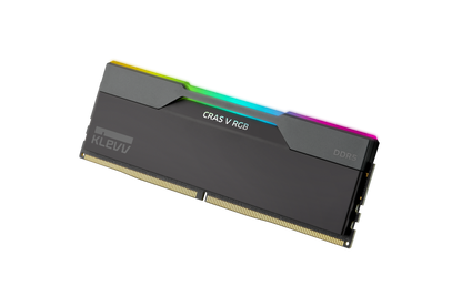 Klevv CRAS V RGB 64GB (2 x 32GB) DDR5 6000MHz CL30 Desktop Memory Black