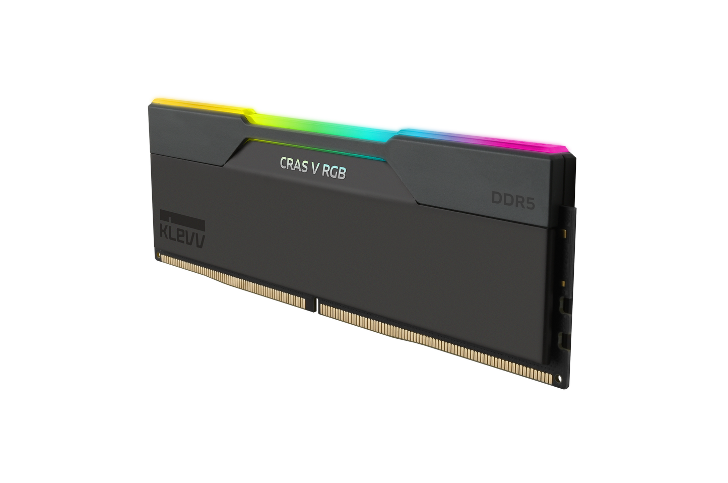 Klevv CRAS V RGB 64GB (2 x 32GB) DDR5 6000MHz CL30 Desktop Memory Black