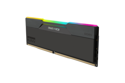 Klevv CRAS V RGB 64GB (2 x 32GB) DDR5 6000MHz CL30 Desktop Memory Black
