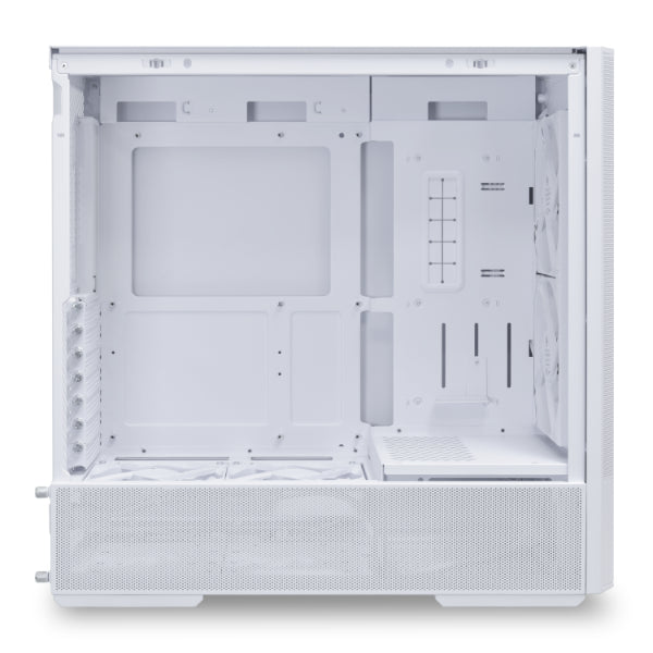Lian Li LANCOOL 207 RGB Tempered Glass Mid-Tower Case - White