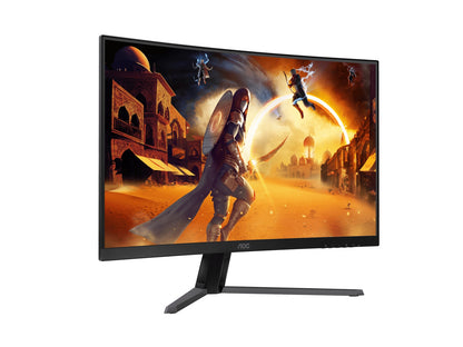 AOC CQ32G4E 31.5 Inch QHD VA 180Hz Adaptive-Sync Curved Gaming Monitor