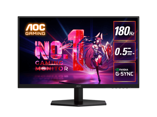 AOC Q27G40E 27in QHD Fast IPS 180Hz G-Sync Gaming Monitor