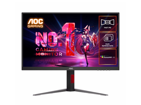 AOC U27G4XM 27in FHD 320Hz / UHD 160Hz Dual Refresh Rate Fast IPS Mini-LED Gaming Monitor