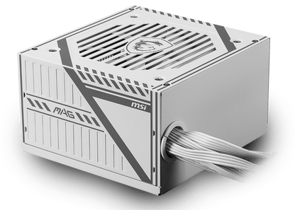 MSI MAG A650BNL 650W 80+ Bronze Power Supply - White