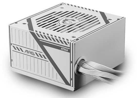 MSI MAG A650BNL 650W 80+ Bronze Power Supply - White