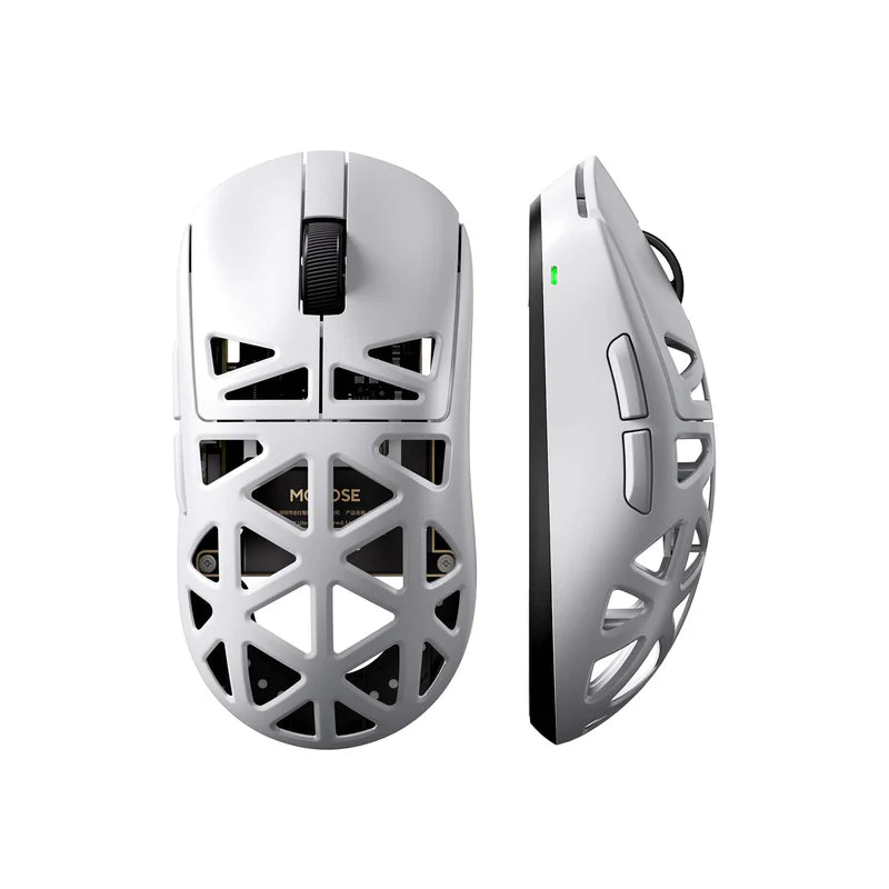MCHOSE A7X Ultra Magnesium Alloy Wireless Gaming Mouse - White