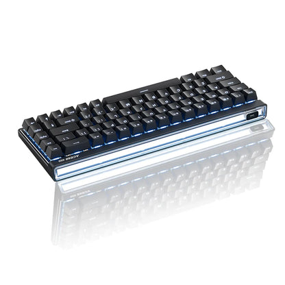 MCHOSE ACE 68 Air Hall Effect 8K Wired Mount Tai Switch Magnetic Switch Gaming Keyboard - Aurora Black