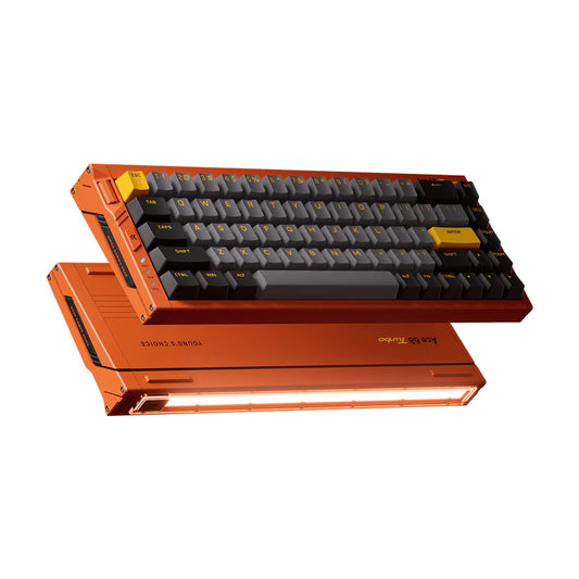 MCHOSE Ace 68 Turbo Mount Tai Magnetic Switch GT Mechanical Keyboard - Galaxy Orange