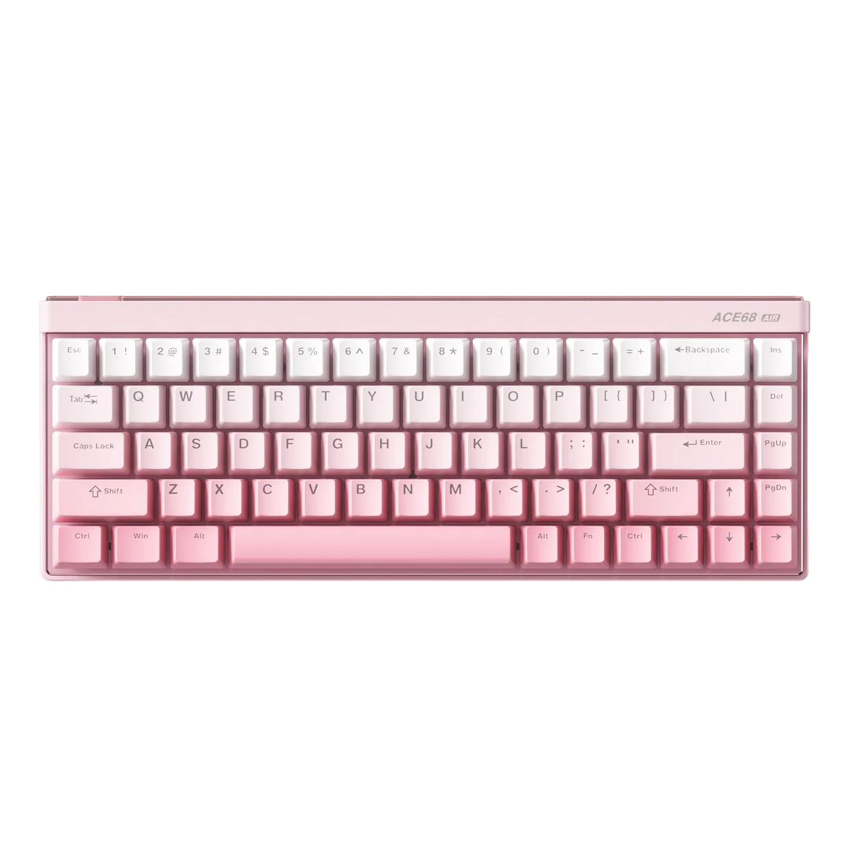MCHOSE ACE 68 Air HE 8K Wired Kailh Magnetic God Switch Gaming Keyboard - Peach Gradient