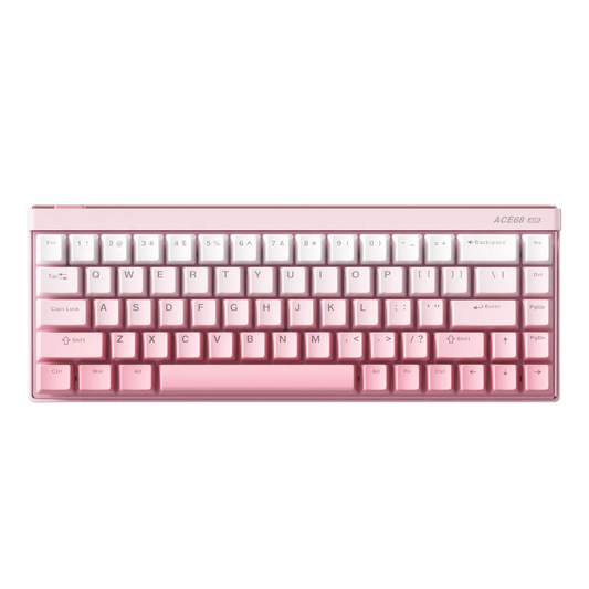 MCHOSE ACE 68 Air HE 8K Wired Kailh Magnetic God Switch Gaming Keyboard - Peach Gradient