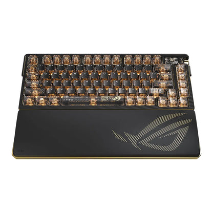 ASUS ROG Azoth Extreme Edition 20 RGB Wireless Mechanical Keyboard, Snow Switch