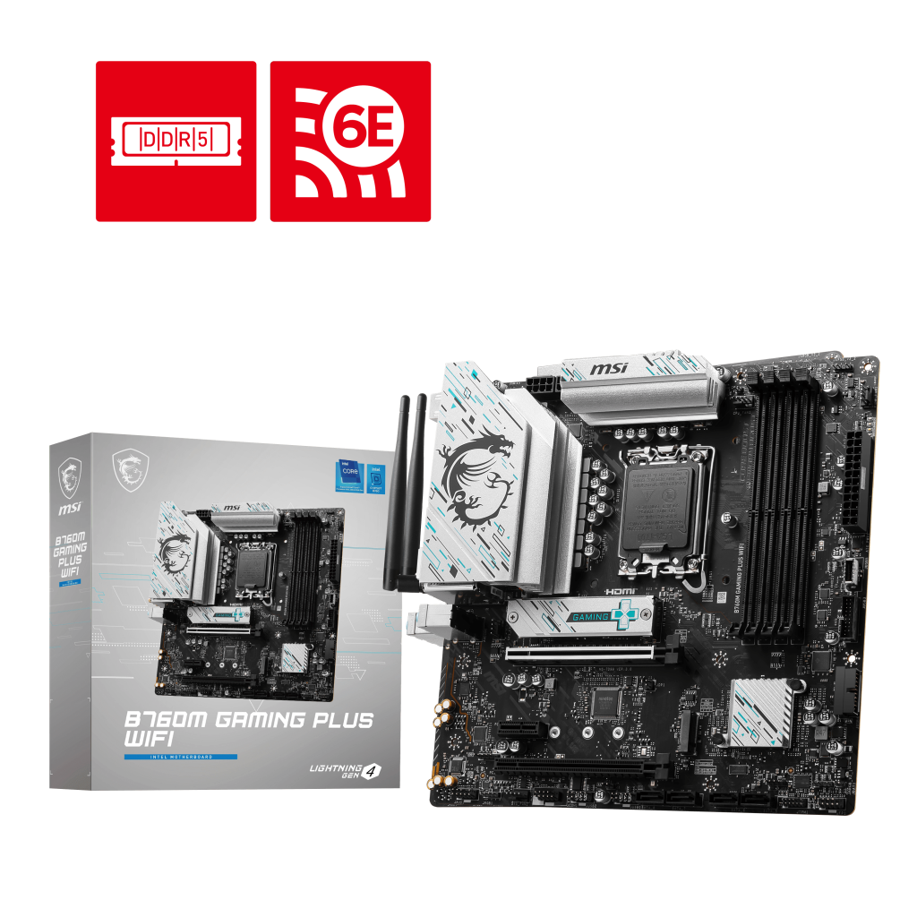 B760M GAMING PLUS WIFI view 5