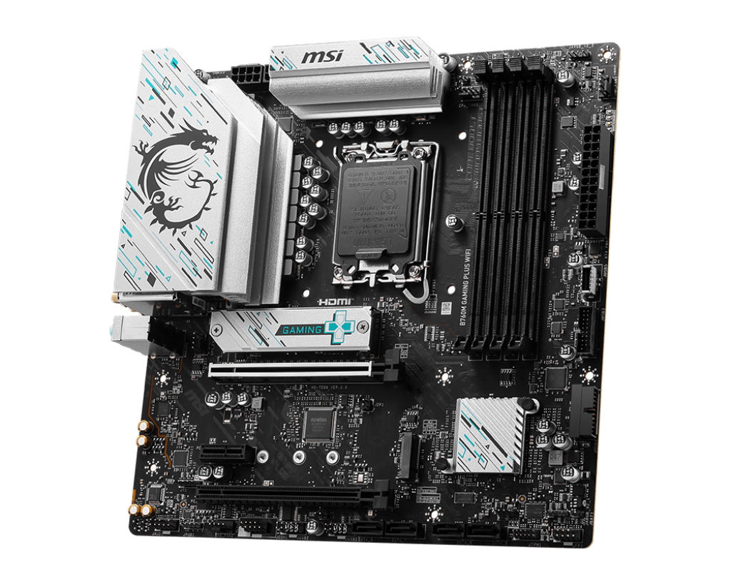 B760M GAMING PLUS WIFI view 3