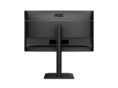 AOC 24E4UJ 23.8 Inch FHD IPS 120Hz Height Adjustable Monitor - rear view
