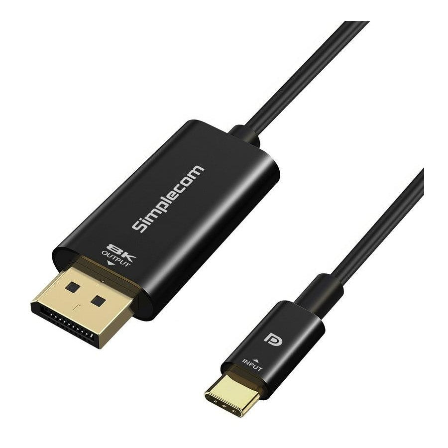 Type C to DP 8k60Hz (DP1.4 Output) Essential for Laptop + High Refresh Rate Monitor Setup