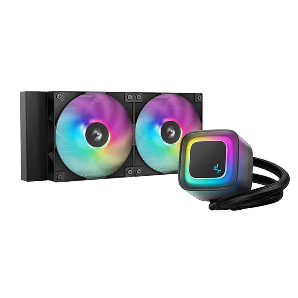 DeepCool LE240 V2 240mm All-In-One Liquid CPU Cooler - Black