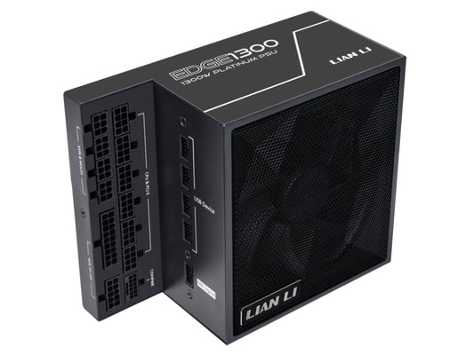 Lian Li EDGE 1300W 80 Plus Platinum Fully Modular ATX 3.1 Power Supply - Black
