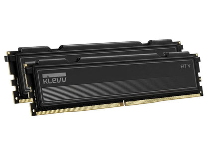 KLEVV FIT V 32GB (2 x 16GB) DDR5 6000MHz CL28 Desktop RAM - Black