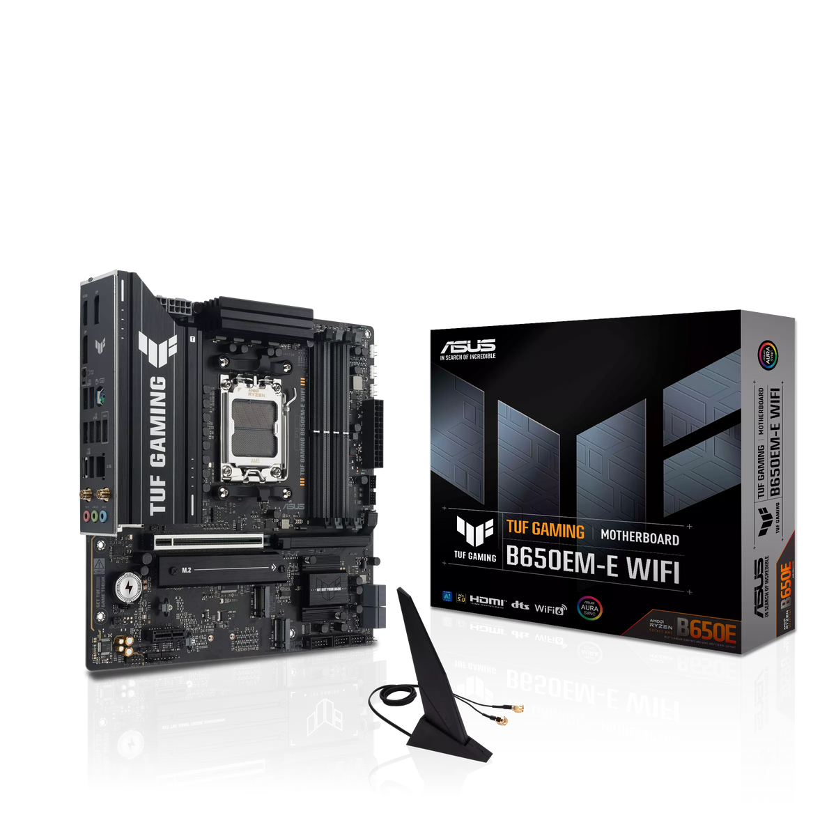 ASUS TUF GAMING B650EM-E WIFI AM5 DDR5 Micro-ATX Motherboard
