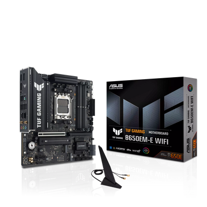 ASUS TUF GAMING B650EM-E WIFI AM5 DDR5 Micro-ATX Motherboard