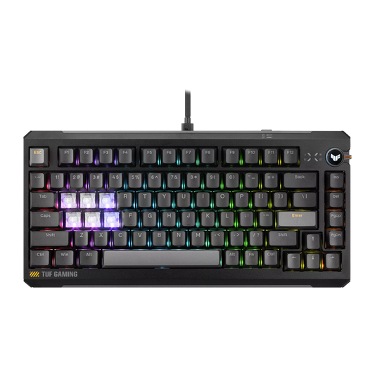 ASUS TUF Gaming K4 RGB Mechanical Keyboard - Black