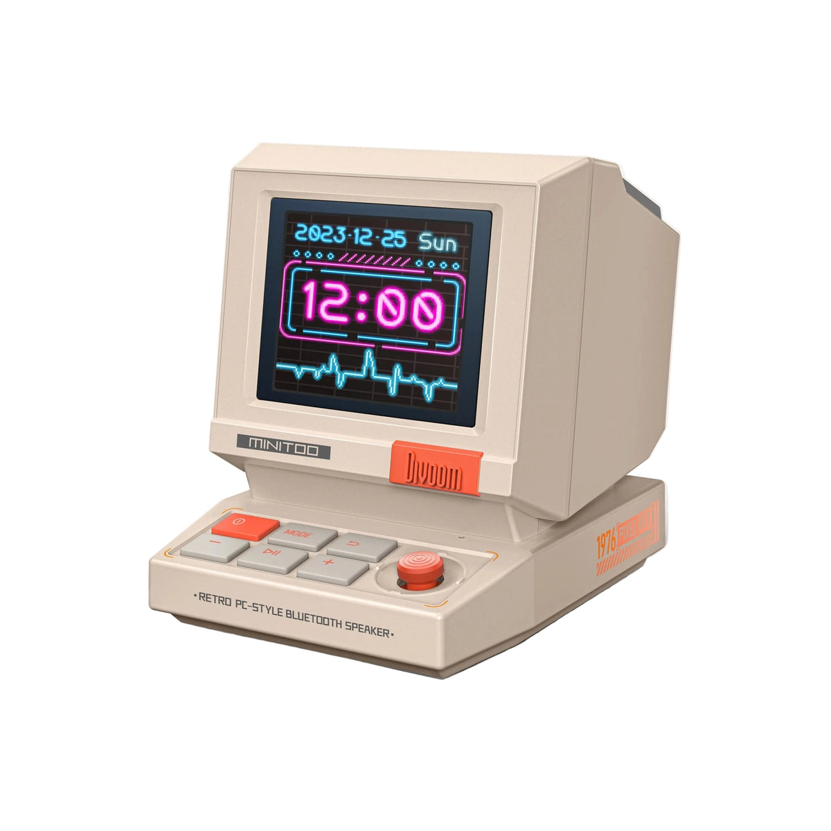 Divoom MiniToo Retro Pixel DIY LED Display Bluetooth Speaker