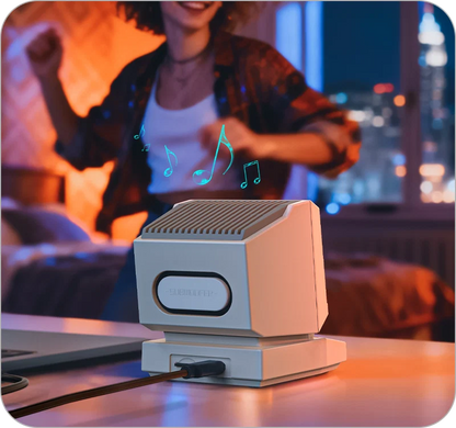 Divoom MiniToo Retro Pixel DIY LED Display Bluetooth Speaker