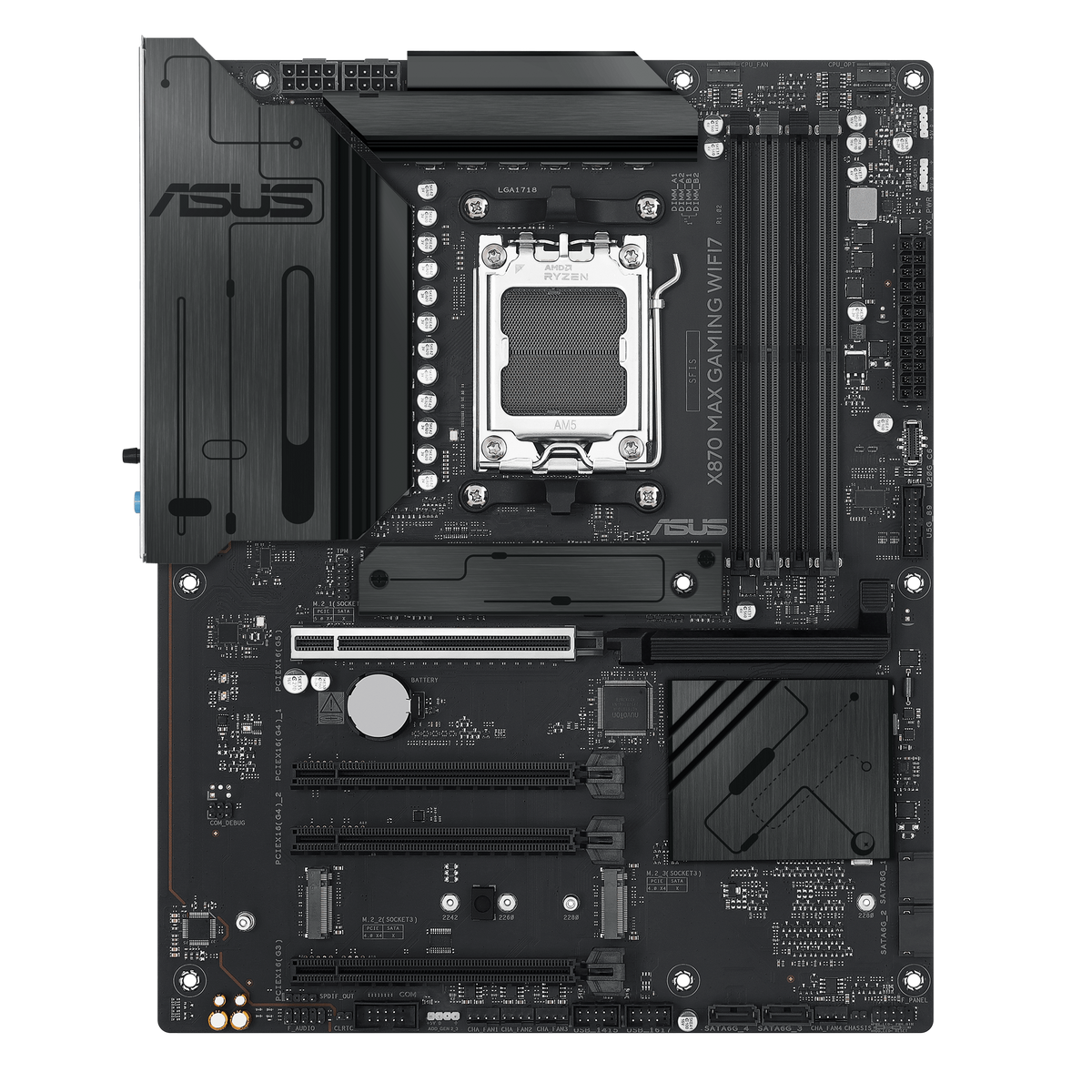ASUS X870 MAX GAMING WIFI7 AM5 ATX Motherboard