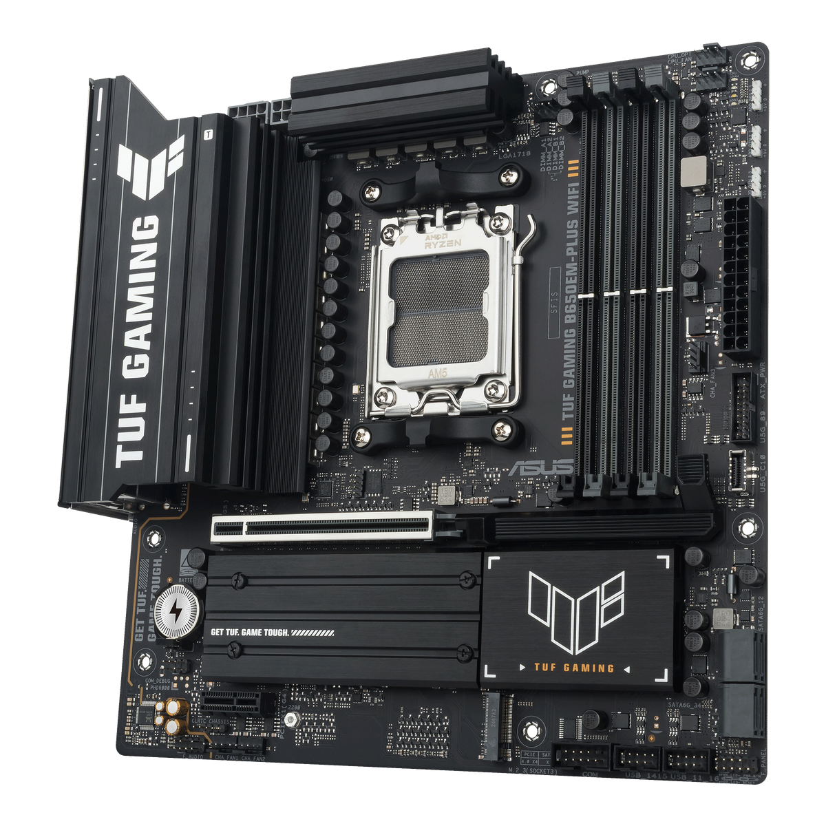 ASUS TUF GAMING B650EM-PLUS WIFI AM5 micro-ATX Motherboard