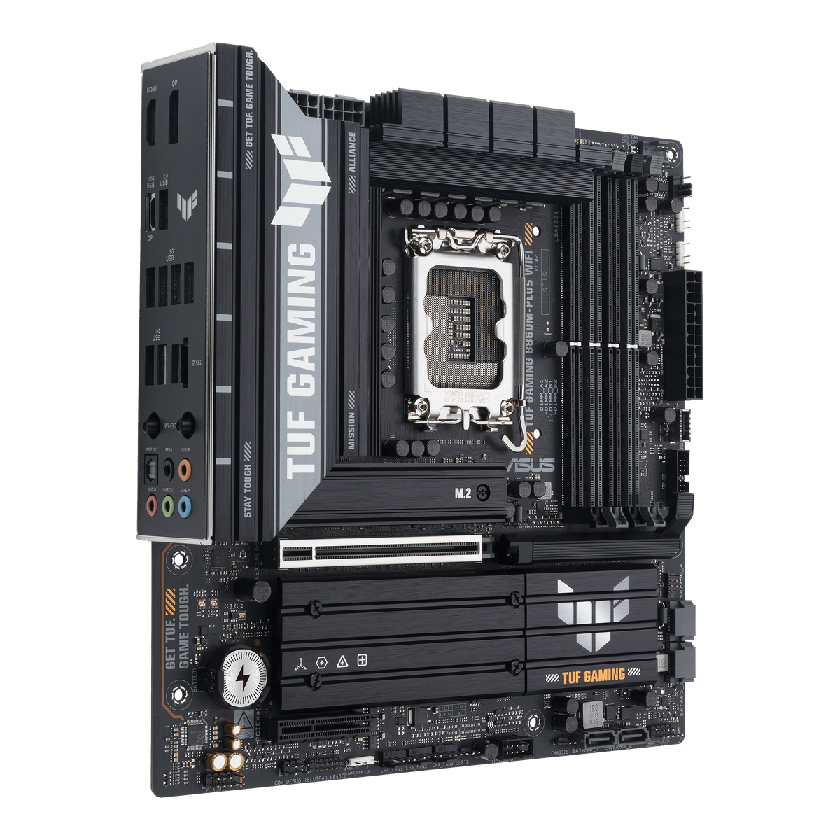 ASUS TUF GAMING B860M-PLUS WIFI LGA1851 micro-ATX Motherboard